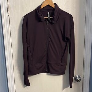 Mondetta Women's Dark Purple Bomber Jacket